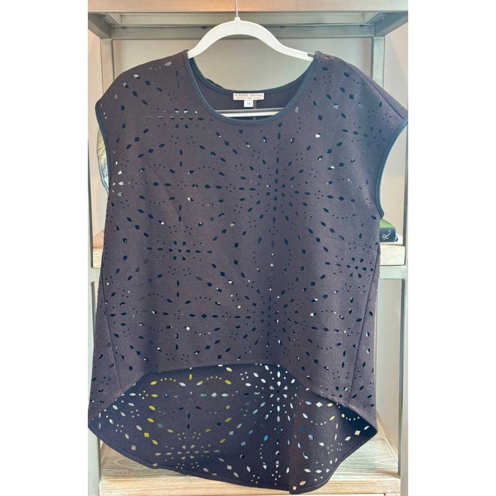 Women's Alberto Makali Top, Brown, Size M